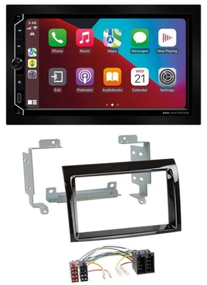 ESX 2DIN DAB USB MP3 Bluetooth Autoradio für Fiat Ducato 2006-2011 Citroen Jumpe - Bild 1 von 4