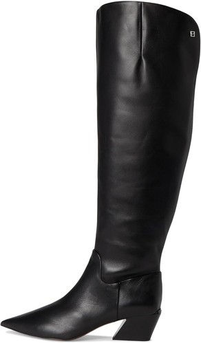 Franco Sarto Women's Gwyn Knee High Boot Black Wide Calf 9M - Picture 2 of 5