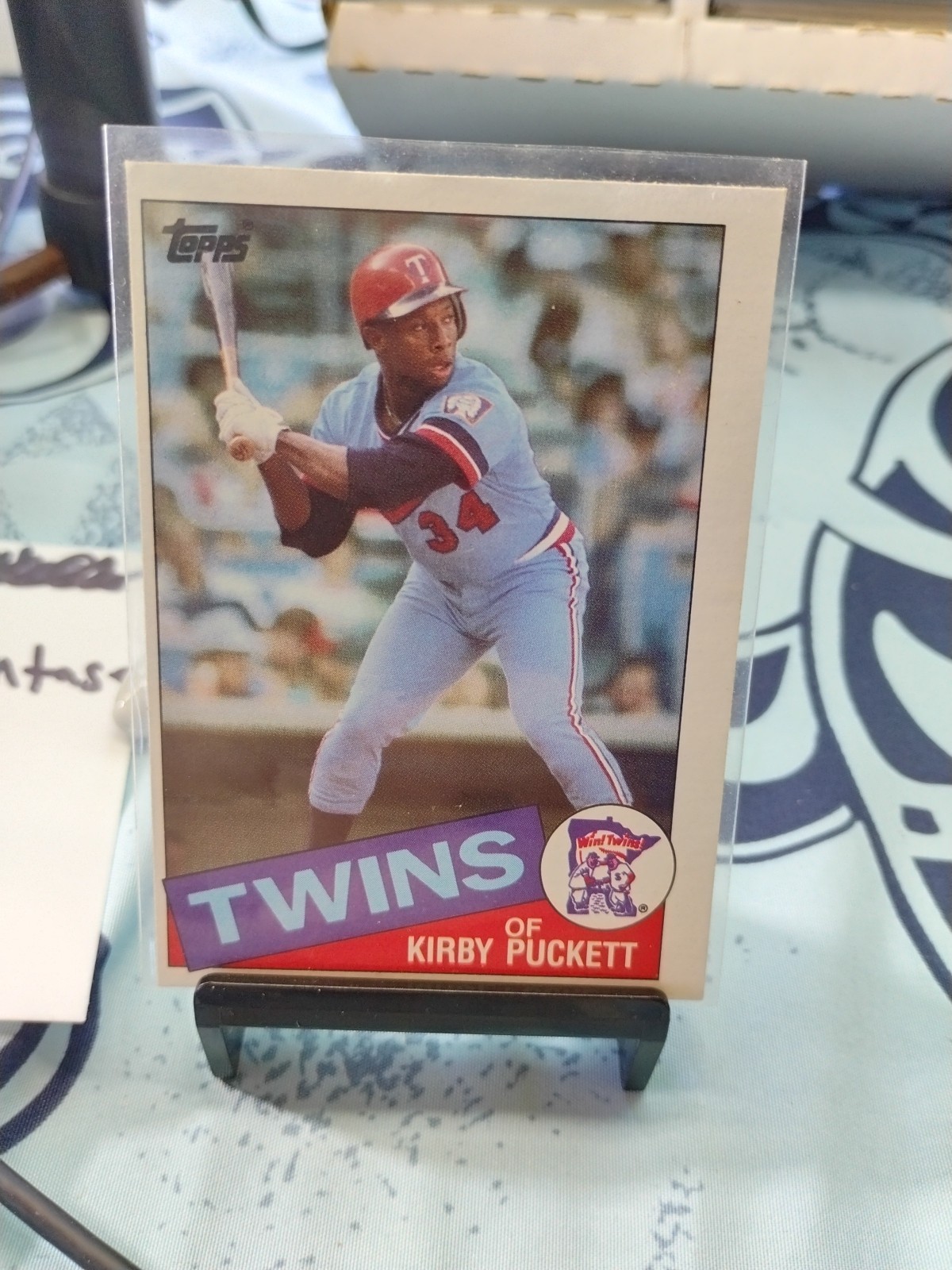 1985 Topps Baseball Kirby Puckett RC #536  Off Center