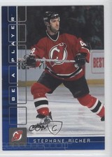 2001-02 ITG Be A Player Memorabilia Sapphire 72/100 Stephane Richer #491 1y7