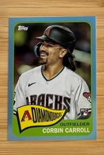Corbin Carroll RC * 2023 Topps Archives BLUE FOIL 21/25 ROOKIE * #180 *