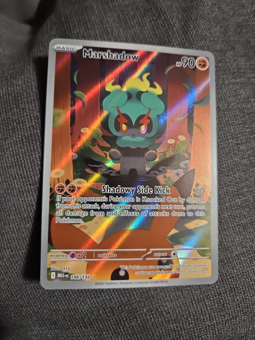 Marshadow 146/132 Me01: Mega Evolution Holo
