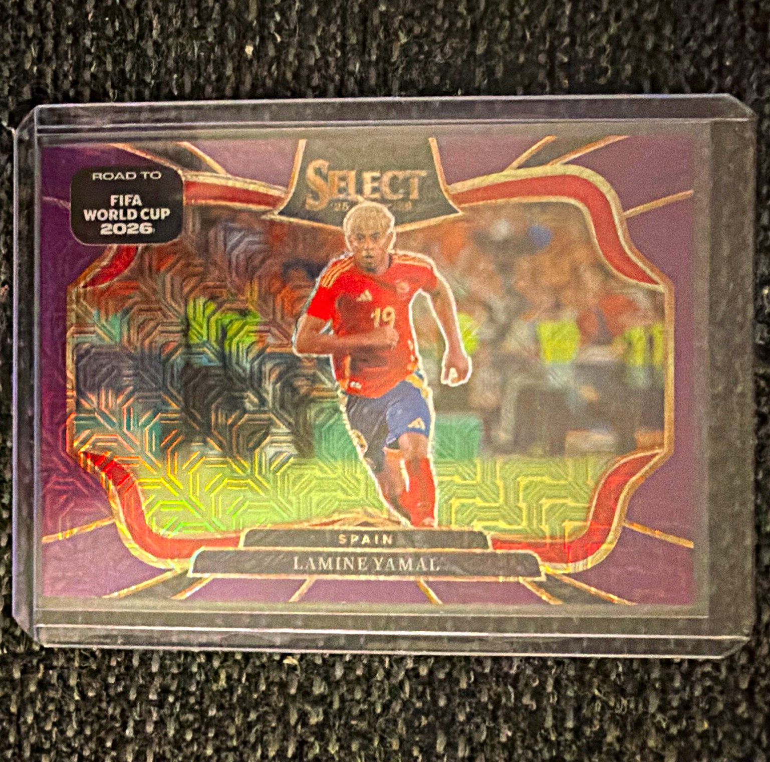 Panini 2023 Select Road to FIFA World Cup 2026 Lamine Yamal Prizm #220 Spain