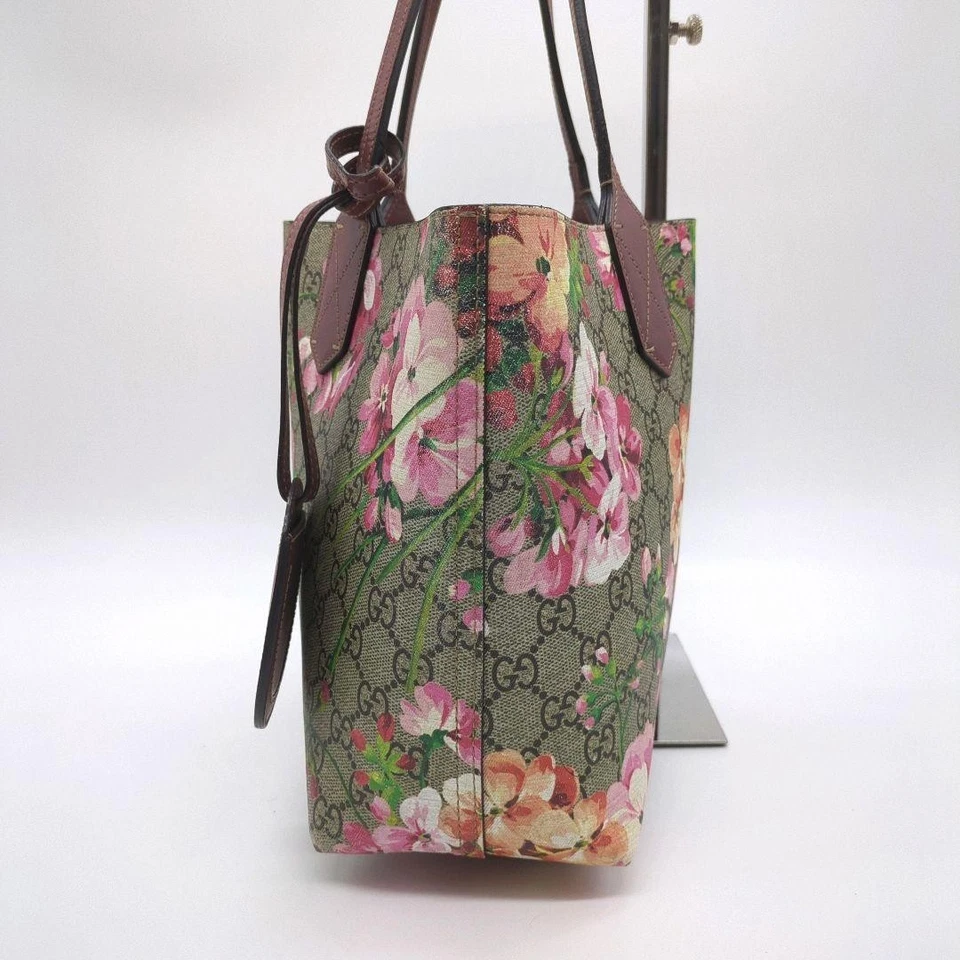 Bolso de Mano Gucci GG Blooms - Bolso de Mano Reversible de PVC, Talla A4, Elegante y Práctico Foto 4 de 4