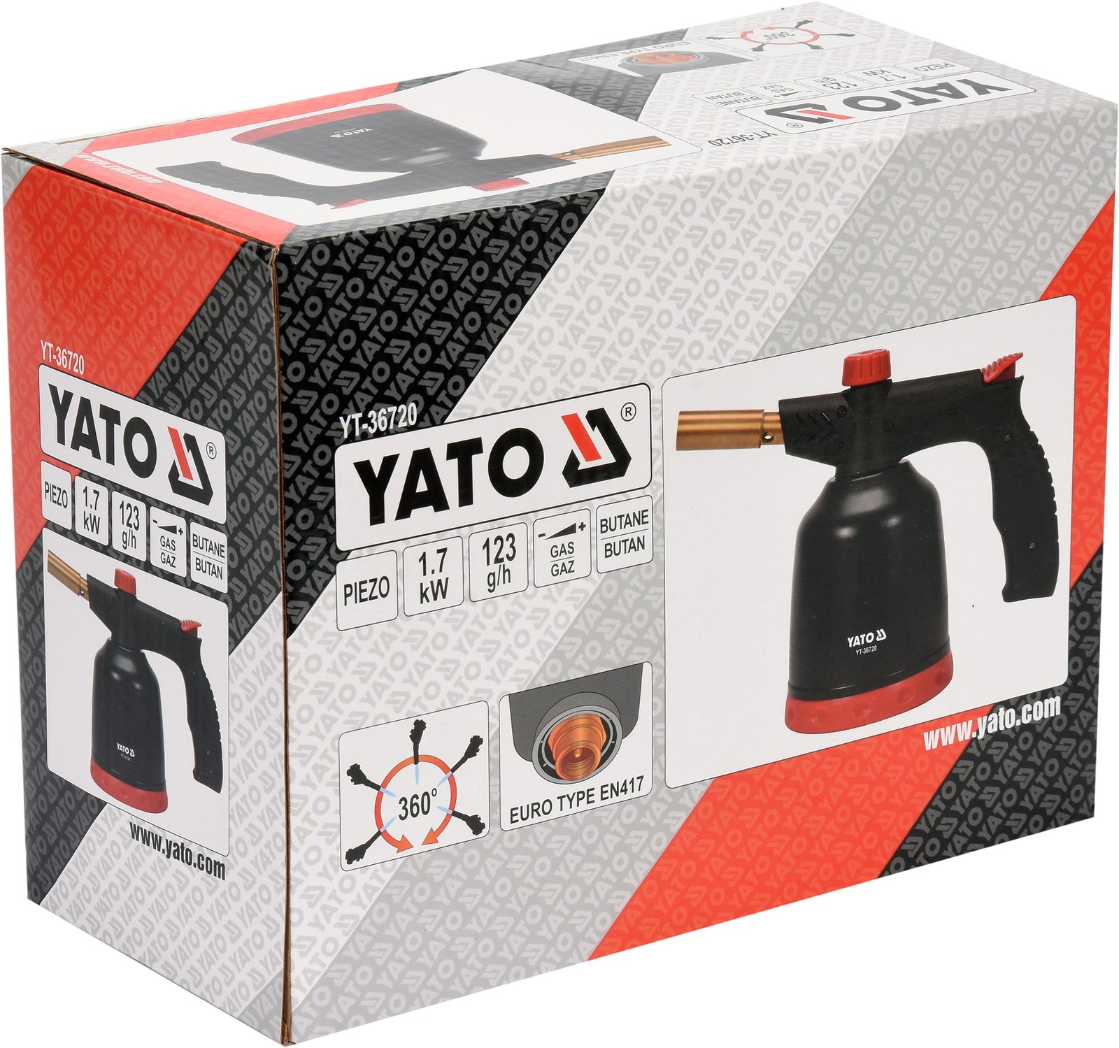 Für YATO YT-36720 gas burner 1700W igniter - Bild 3