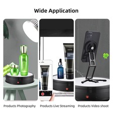 30CM/11.8in Motorized Rotating Display Stand With RGB Light Display Base DYJL