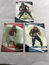 2025 Panini Absolute Football 3 Card Lot Treveyon Henderson Luther Burden Jalen