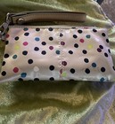 Jewell by thirty-one Wristlet Woman's Multi color Polka Dot On Light Tan Wallet  — photo 5