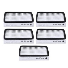 Five of Kit For Kenmore EF-2 86880 Exhaust Vacuum HEPA Media Filters Replacement