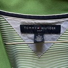 Tommy Hilfiger Golf Polo Shirt Mens XL Striped Green Short Sleeve — photo 2