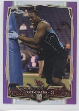2014 Topps Chrome Retail Purple Refractor Kareem Martin #162 9br