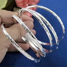 5pcs/set Women's Fashion Bracelet Set Geometric Circle Elegant Bracelet Alloy