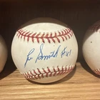 Lee Smith Autograph Signed Baseball St Louis Cardinals MLB NO COA