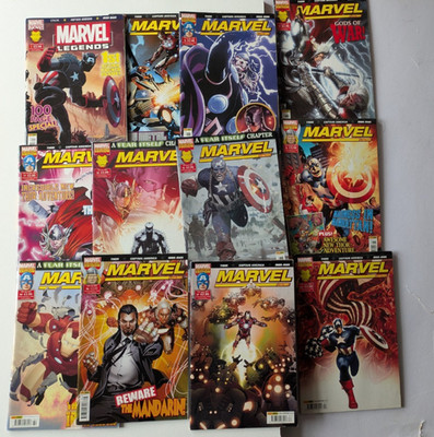 MARVEL LEGENDS (Panini UK) Comic Book Lot   12 Issues Including #1