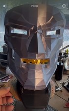 Dr. Doom Mask with Stand made in USA