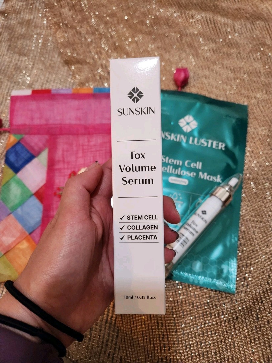 SUNSKIN 5-Piece Set – Stem Cell EGF Cream, 2 Tox Vol Serums, & 2