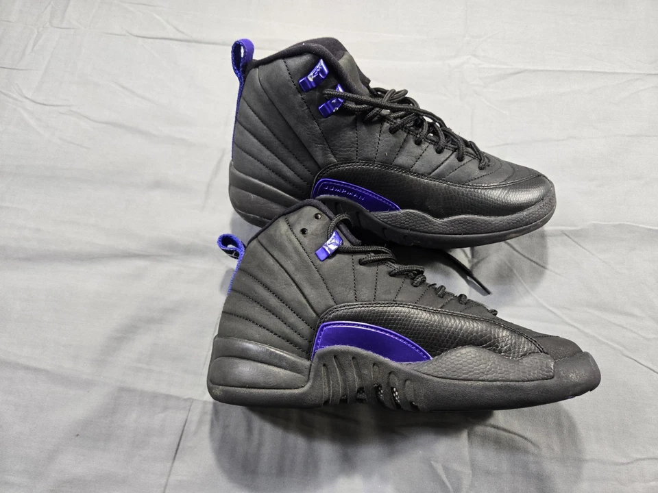 Nike Air Jordan Zapatos Talla 4.5 Y 12 XII Retro Dark Concord DH0905-005 Juvenil Foto 3 de 4