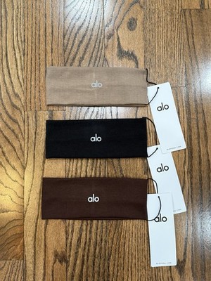 Headbands 3-Pack - Black/Brown/Dark Brown Soft ribbed