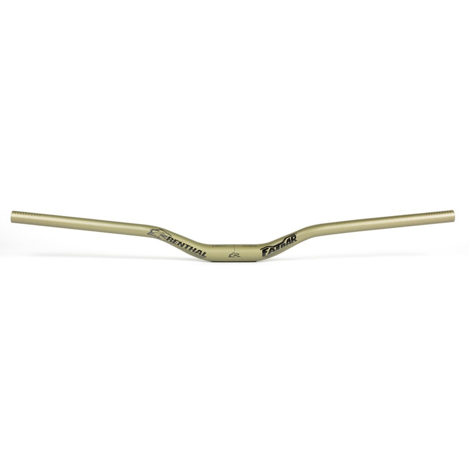 Renthal FatBar V3 Alloy Handlebar - 31.8mm Clamp, 40mm Rise, Gold, 800mm Width