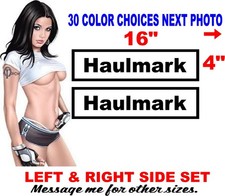 FITS HAULMARK Trailer DECALS  REPLACEMENT 30 ...