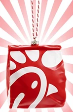 Chick-fil-A Spicy Chicken Sandwich Bag Holiday Ornament 2025 LIMITED EDITION