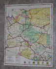 1942 Arizona Road Map State Highway Commission — photo 2