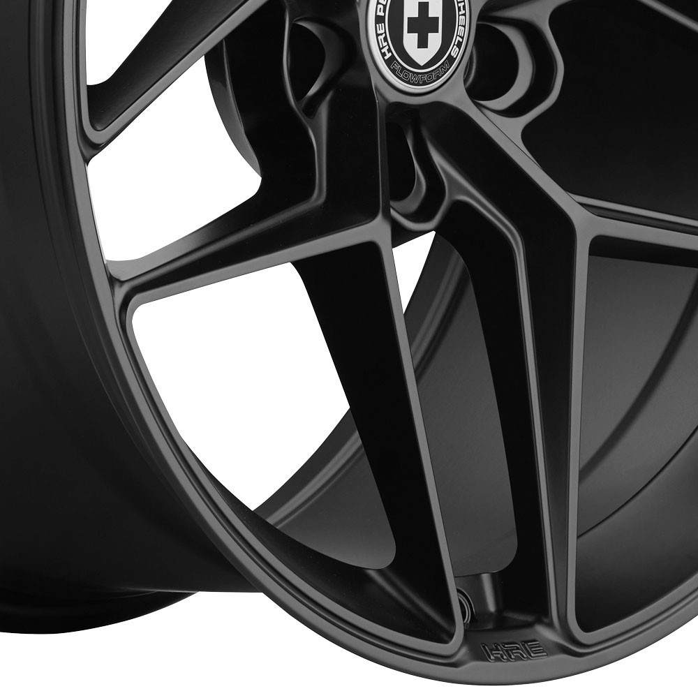20" HRE FF11 Black 20x9 20x10 Concave Wheels Rims Fits Maserati Quattroporte