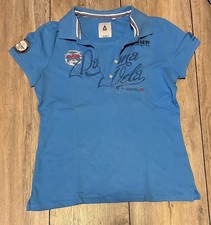 GAASTRA Poloshirt Himmel blau mit weiß Mallorca Gr. L *** gebraucht ***