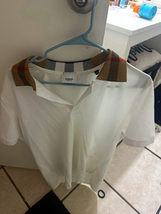 RR Men’s Black & Light Blue Jeans & Burberry Shirt