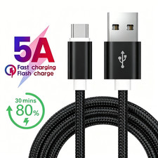 Fast Charging Braided Charger Data Cord USB Type-C For iPhone 17/16/15 Cable