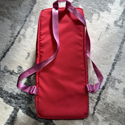 American Girl Doll Carrier Backpack w/straps Red - - Picture 3 of 4