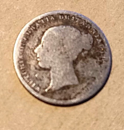 1858 Victoria Sixpence — photo from the most recent tracked eBay sale