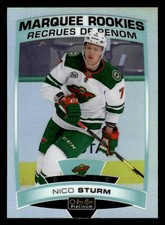 2019-20 O-Pee-Chee Platinum Marquee Rookies #163 Nico Sturm Rainbow