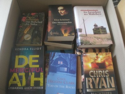 19 x Thriller Krimi King Clark Carver und andere siehe Bild