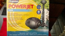 KIT BOMBA CASCADA FUENTE LAGUNA POWERJET 1500 SELLADO NUEVO EN CAJA HASTA 3000 GAL