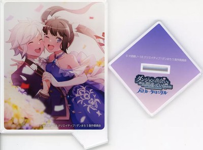 C106 Bell Cranel & Hestia Visual Acrylic Stand ''Is It Wrong to Try to Pick Up Gi