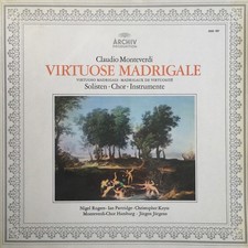 Claudio Monteverdi - Nigel Rogers � Ian Partridge � Christopher Keyte, Monteve