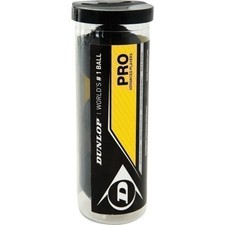 Dunlop Pro Squash Balls - 3 Pack