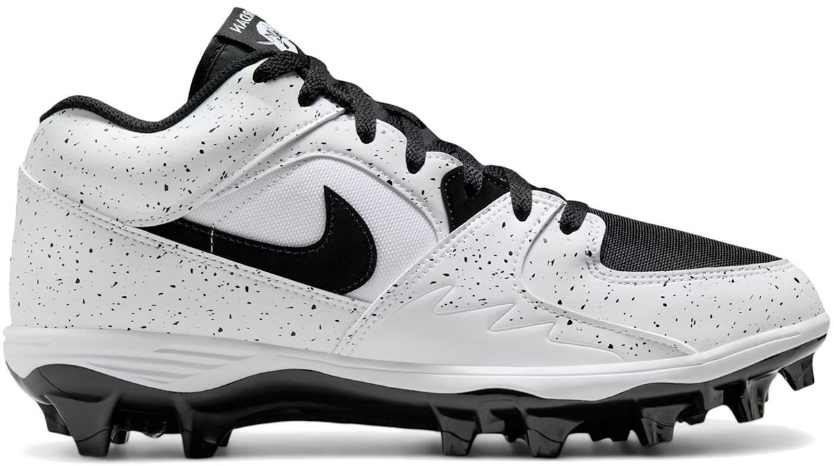 25cm ナイキ ジョーダン スタジアム90 フットボール クリート Jordan Stadium 90 Cleat White Black for Sale | Authenticity