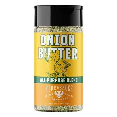 Onion Butter Seasoning All Purpose Spice Blend 6 Ounce Pack Gluten Free