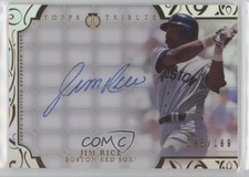 2015 Topps Tribute Auto 88/189 Jim Rice #TA-JR Auto HOF 0c3