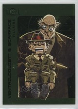 2025 Skybox Metal Universe Batman Lime Green FX Ventriloquist & Scarface 02aj