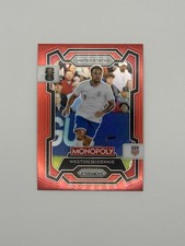 Panini 2026 Prizm Monopoly FIFA World Cup Weston McKennie #50 Red Parallel