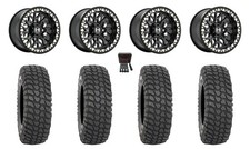 Hostile Ridgecrest 15 Wheels Bk 0mm 33 Xcr350 Tires Honda Pioneer 1k Talon