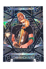 2024-25 Panini Obsidian Jayson Tatum #189 Championship Trophy Card Boston Celtic
