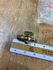 5 Antique Brass Petcock Valve Hit Miss Gas Air Engine 1/4" 3/8" thread Steampunk — photo 4