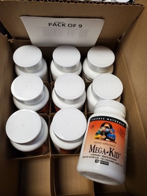 Source Naturals Mega Kid Multi Vitamin 30 Wafers exp 08/27
