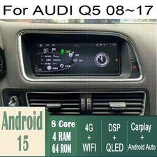 8.8" Android Navigation Car GPS Stereo Radio Wifi For AUDI Q5 MMI 2G 3G 4 64G
