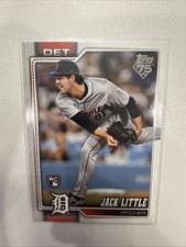 Topps 2026 Series Two Jack Little Rookie #566 Detroit Tigers MLB Baseball Card. rookie card picture