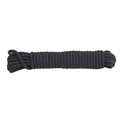Rothco Heavy Duty General Purpose Thick 50' Utility Rope 3/8''- Black